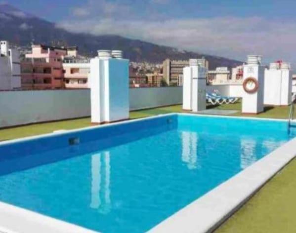 Toplage. Blick. Sauber. Guenstig. Pool. Gepflegt 拉克鲁斯 外观 照片